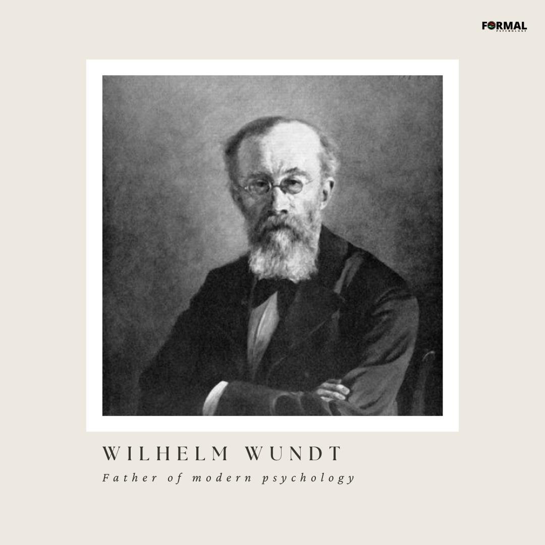 Wilhelm Maximilian Wundt The Father of Experimental Psychology