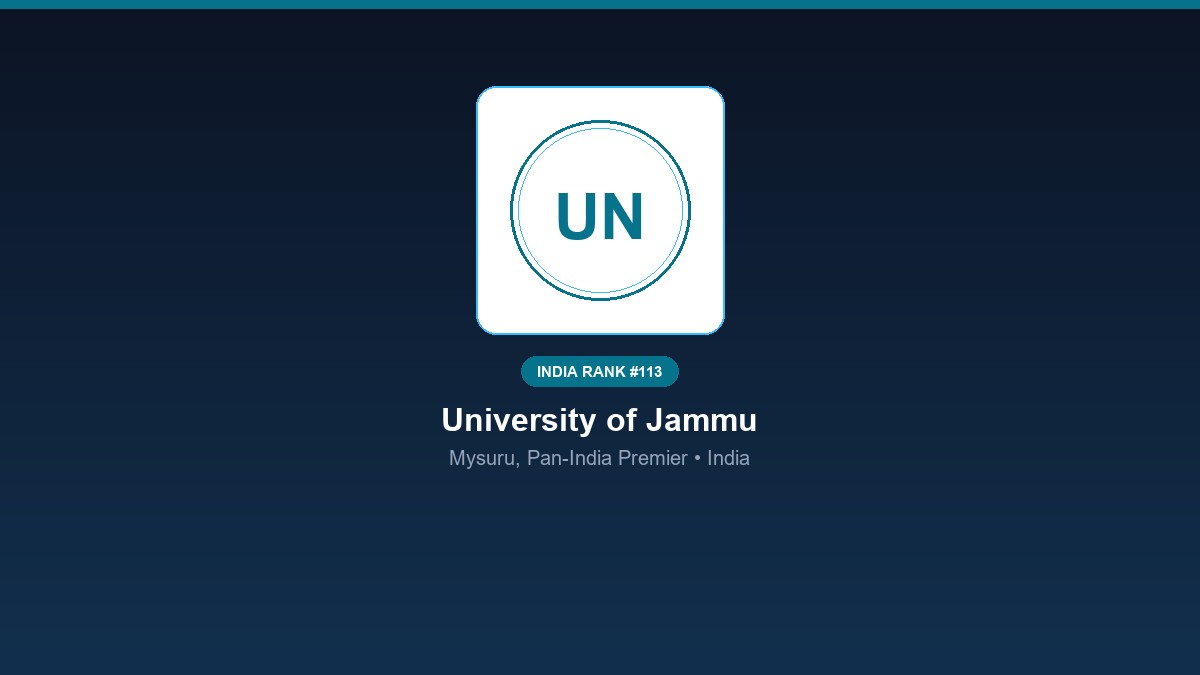 inst 113 rank 113 university of jammu campus 4 ps
