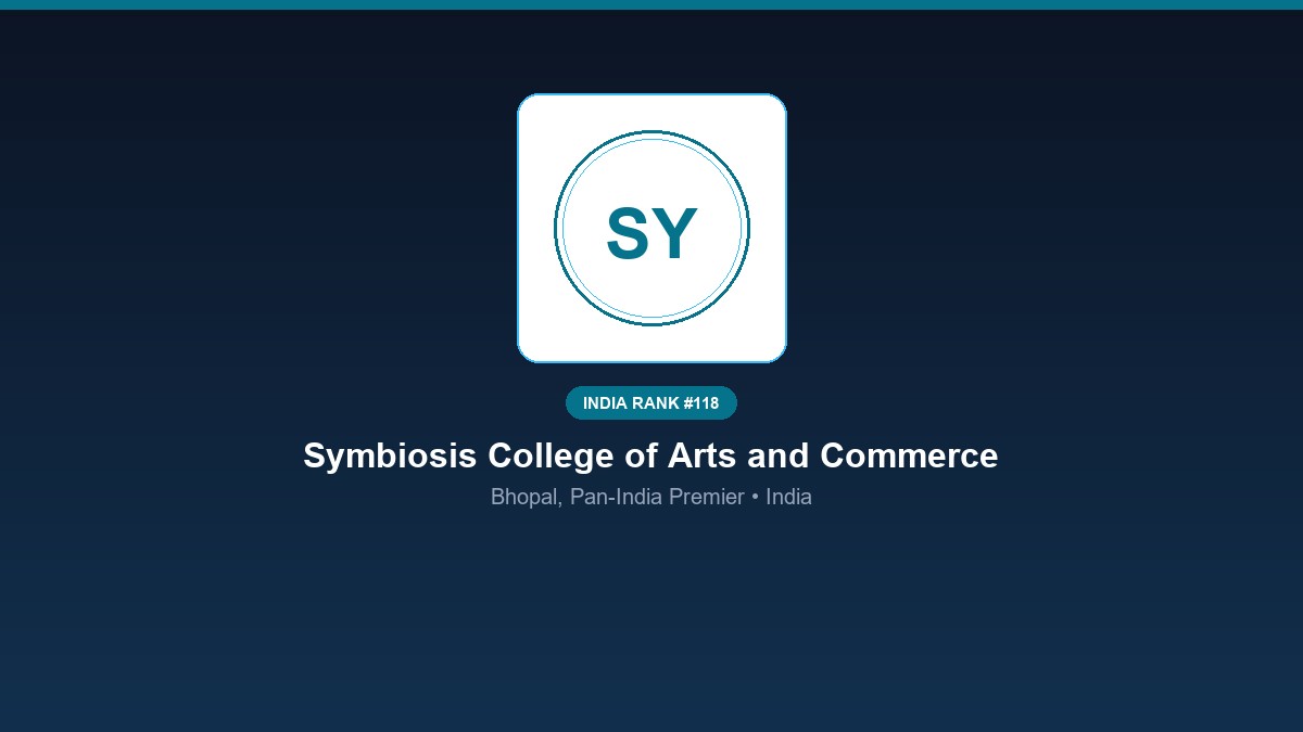 inst 118 rank 118 symbiosis college of arts and c