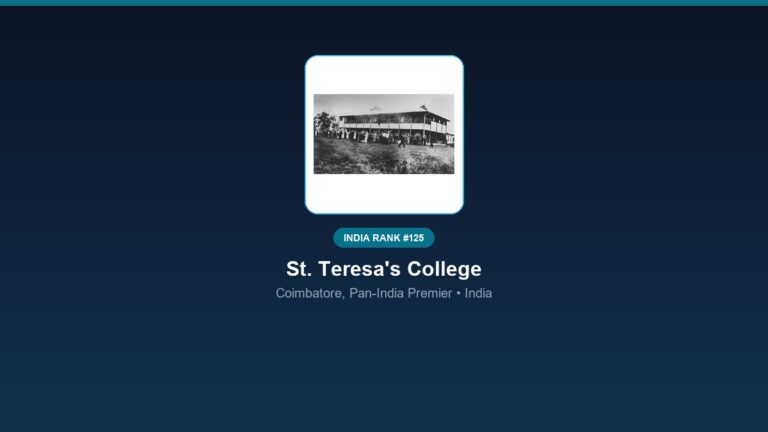 Rank #125: St. Teresa's College (Campus 1) - Psychology Courses, Admission & Campus Guide 5 inst 125 rank 125 st teresas college campus 1 psy