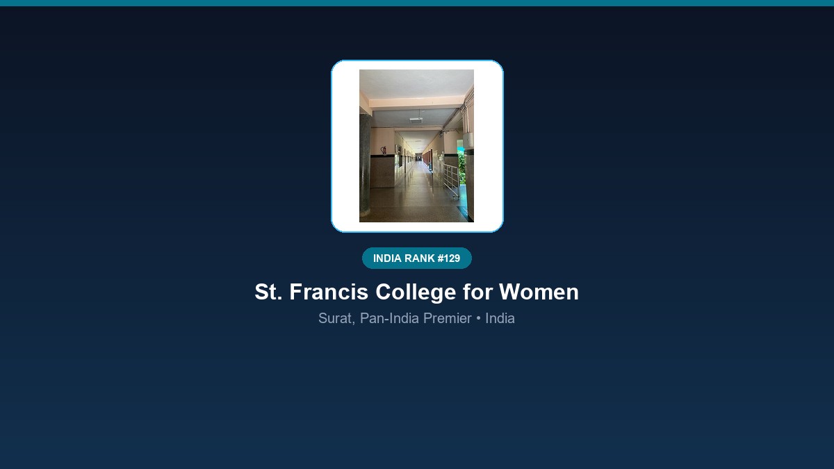 inst 129 rank 129 st francis college for women ca