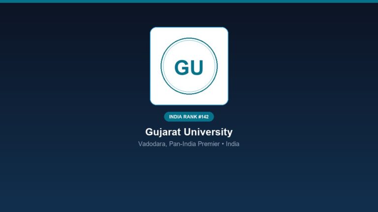 inst 142 rank 142 gujarat university campus 3 psy