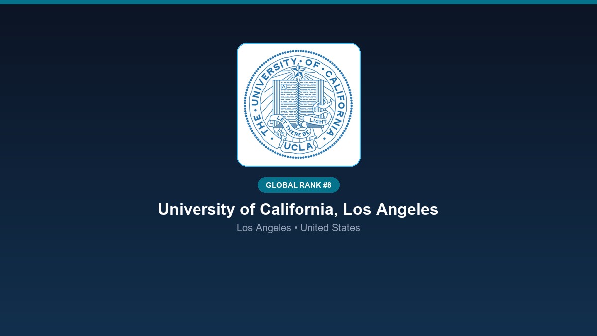 inst 158 global rank 8 university of california l