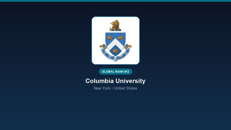 inst 162 global rank 12 columbia university unite