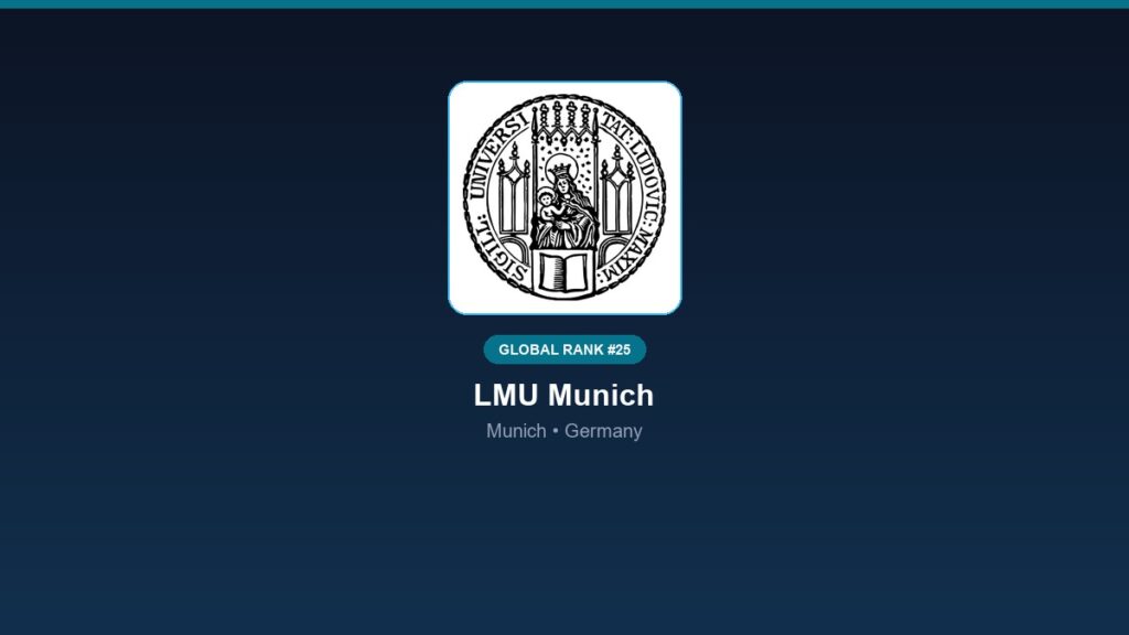 inst 175 global rank 25 lmu munich germany psycho