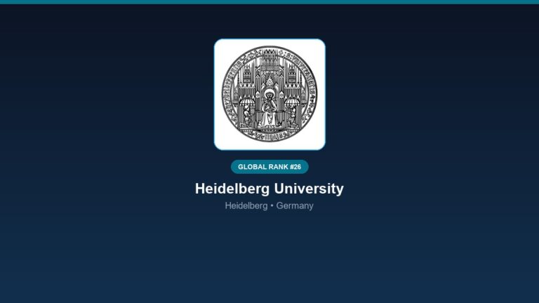 inst 176 global rank 26 heidelberg university ger