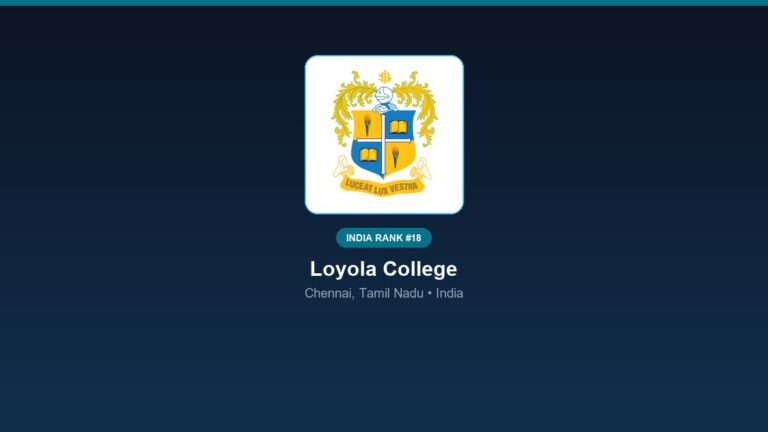 inst 18 rank 18 loyola college psychology course