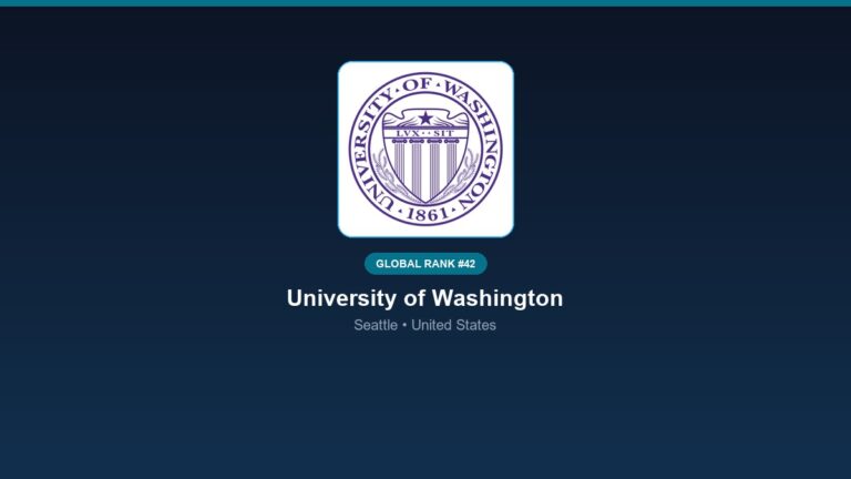 inst 192 global rank 42 university of washington