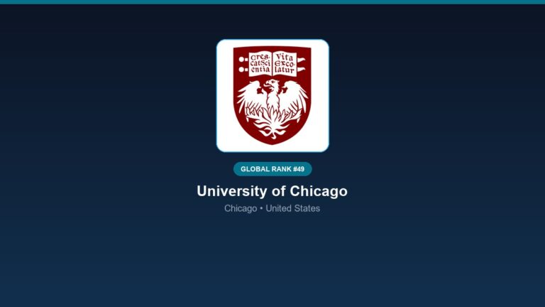 inst 199 global rank 49 university of chicago res