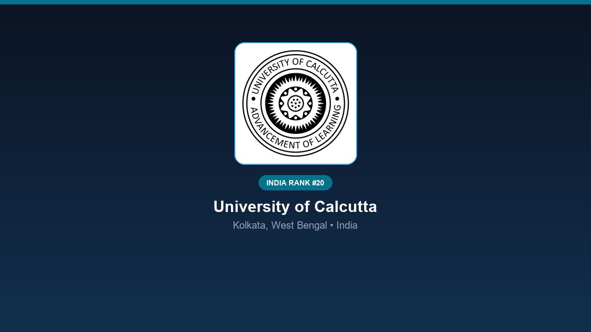 inst 20 rank 20 university of calcutta psycholog
