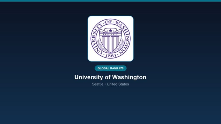 inst 220 global rank 70 university of washington