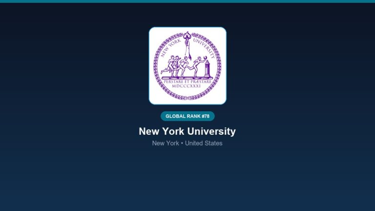 inst 228 global rank 78 new york university nyu r