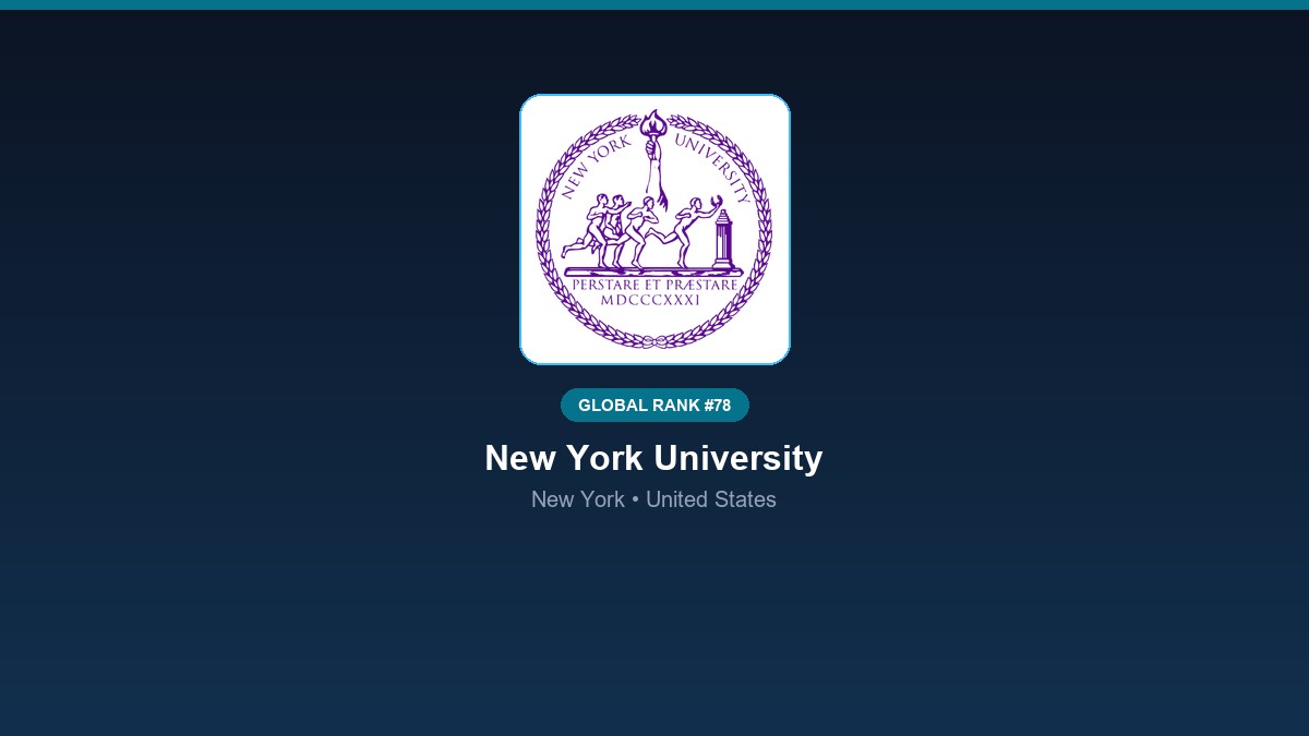 inst 228 global rank 78 new york university nyu r