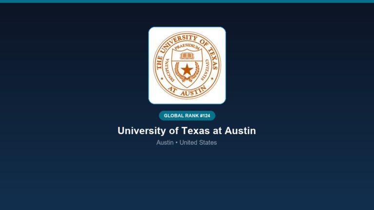inst 274 global rank 124 university of texas at a