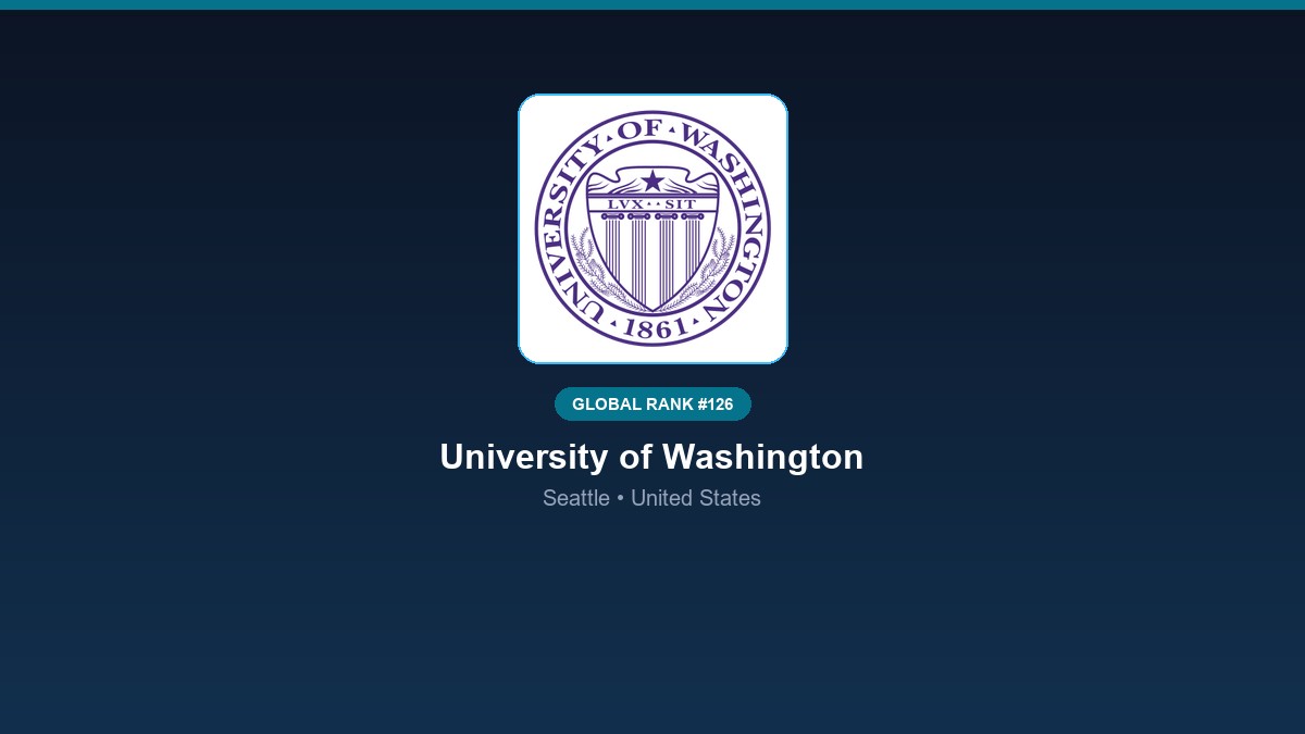 inst 276 global rank 126 university of washington