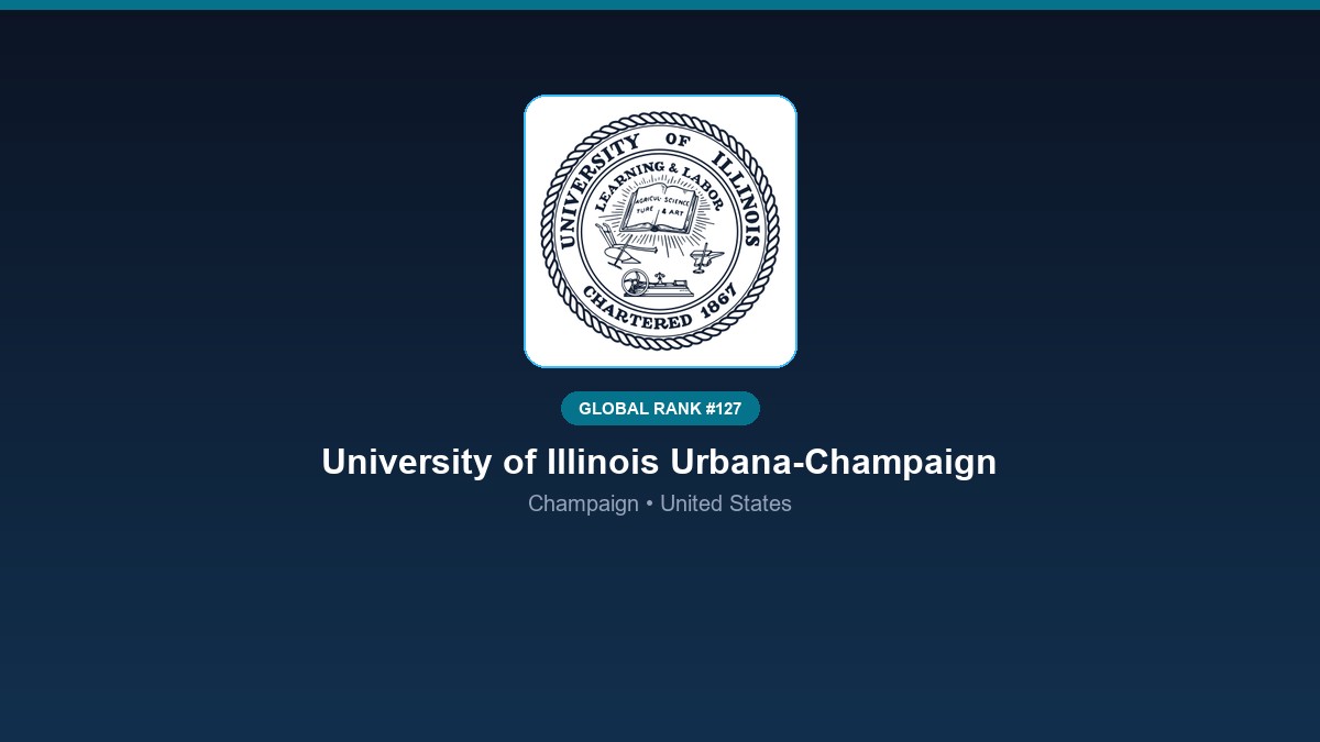 inst 277 global rank 127 university of illinois u