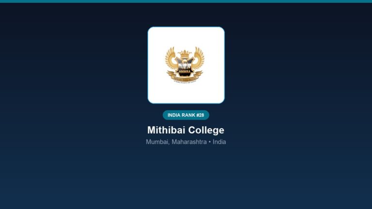 inst 28 rank 28 mithibai college psychology cour