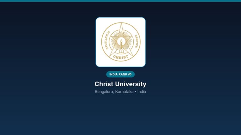 inst 5 rank 5 christ university psychology cour
