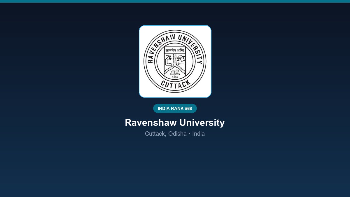 inst 68 rank 68 ravenshaw university psychology