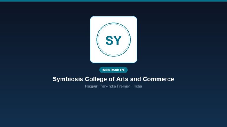 inst 76 rank 76 symbiosis college of arts and co