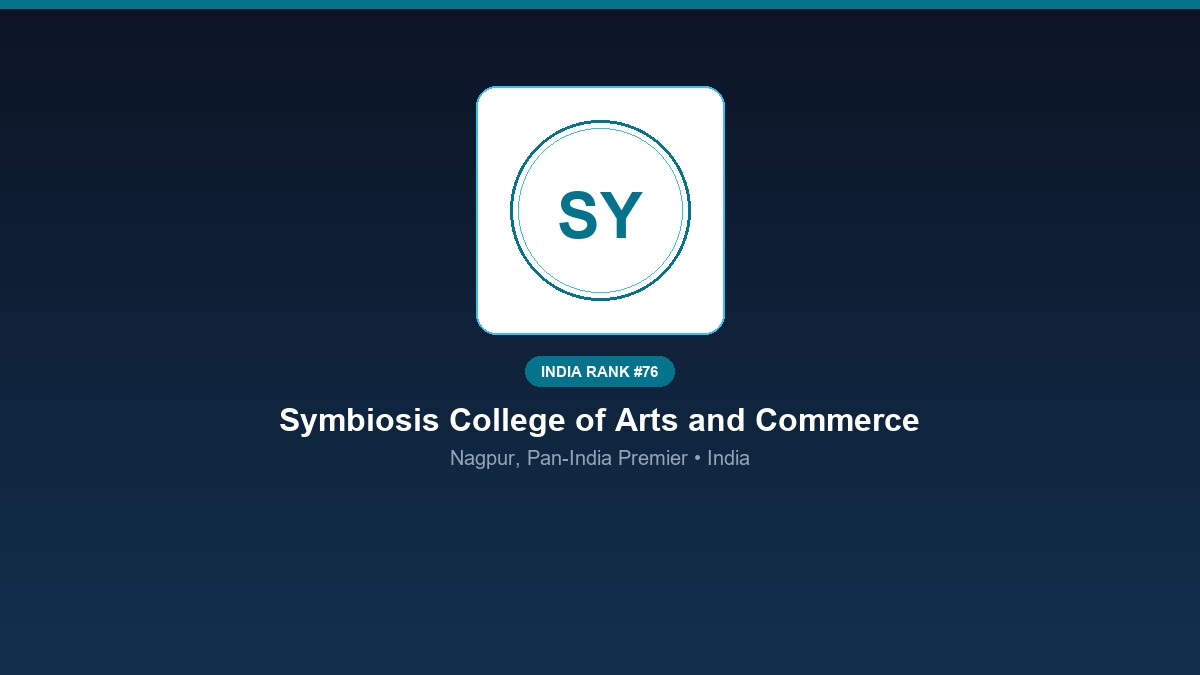 inst 76 rank 76 symbiosis college of arts and co