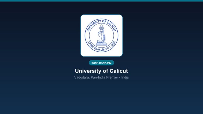 inst 82 rank 82 university of calicut campus 3 p