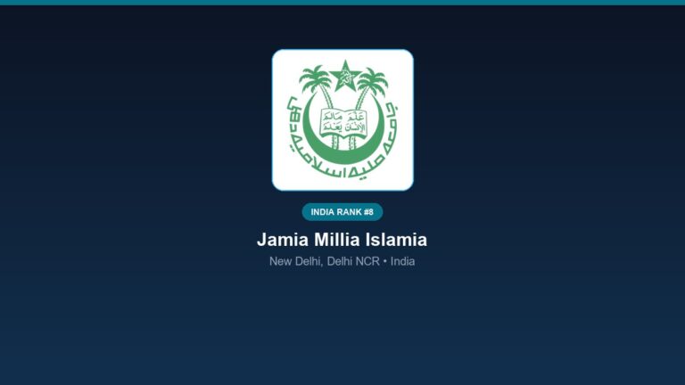 inst 8 rank 8 jamia millia islamia jmi psycholo