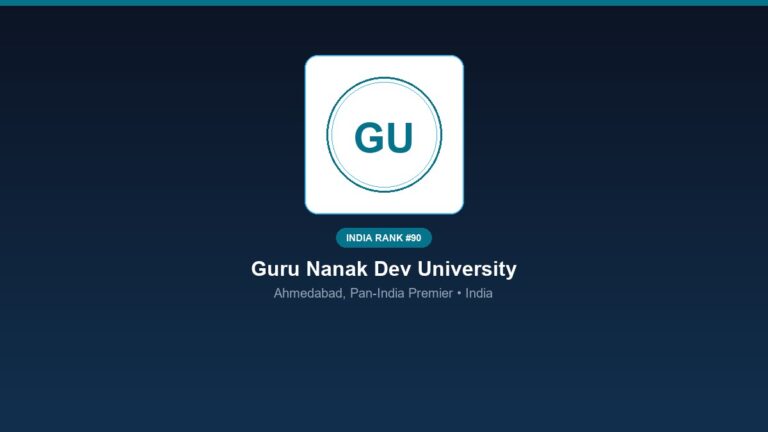 inst 90 rank 90 guru nanak dev university gndu c